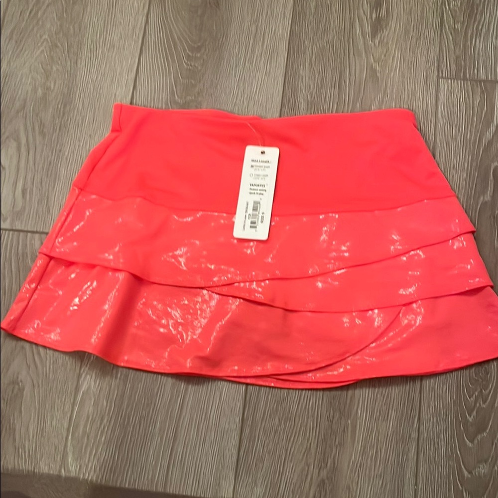 Vibrant Pink Layered Skirt
